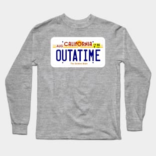 OUTATIME - Back to the Future Long Sleeve T-Shirt